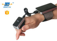 Le 2D doigt portable Ring Barcode Reader USB a câblé 2.4G 450mAh
