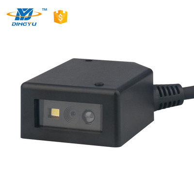 Scanner de codes à barres industriel fixe intégré en 2D avec mode de numérisation manuelle et USB-COM