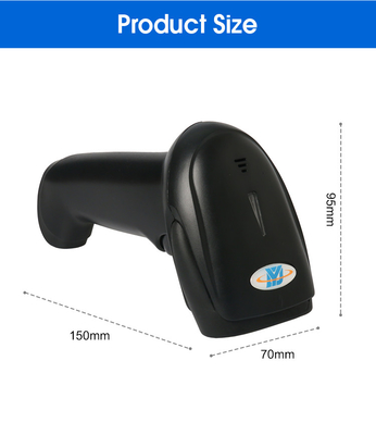 Lecteur de code CCD linéaire 1D portatif, lecteur de code à barres câblé USB DS5100C