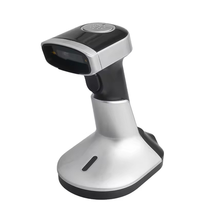 Numériseur de codes à barres 1D Qr avec chargeur USB Lecteur de codes à barres Bluetooth