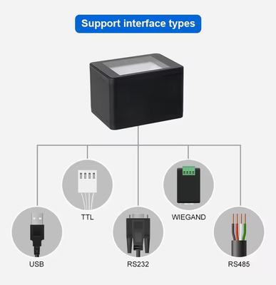Module intégré portable à longue distance Système de paiement POS USB RS232 Scanner de code à barres Pour téléphone portable