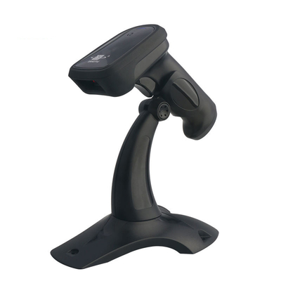 2.4G et Bluetooth Scanner de code à barres 2D portable sans fil pour supermarché à grande vitesse