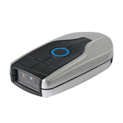 Mini Portable Scanner de code à barres 2D Bluetooth Android IOS 200mA Batterie 70000lux Souris sans fil Conception en forme de souris