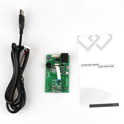 Module de scanner de codes à barres 1D CCD CPU 32 bits OEM USB TTL Interface DE1400