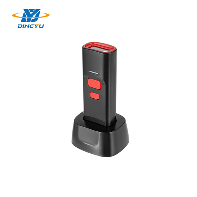 Scanner de codes à barres sans fil portable avec dock de charge et capacité de stockage de 350Kb