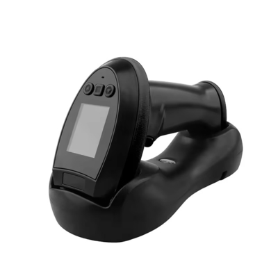 2.4G Scanner de codes à barres portable sans fil Avec vitesse de balayage de l'écran 300 fois/s Résolution ≥4mil