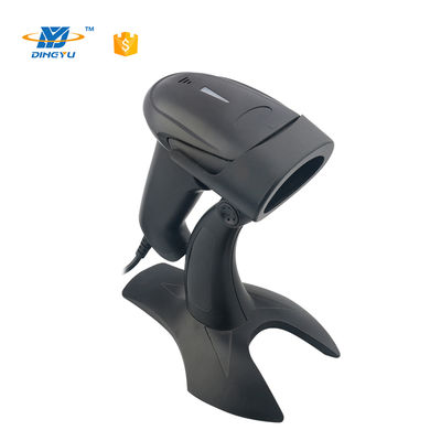Scanner de code-barres 2D portable avec Bluetooth, CMOS 640*480, 32 bits, 300 scans/sec, pour point de vente de supermarché