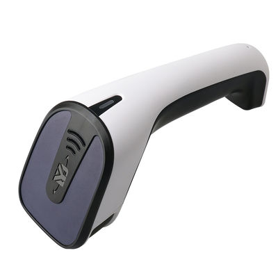 Scanner de codes-barres 2D sans fil 2,4 GHz avec lecture de codes QR 1D/2D et batterie 2200mAh pour de longues heures de travail