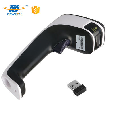 Scanner de codes à barres portatif Bluetooth 2D Vitesse de décodage 25CM/S Avec câble USB 2.4G