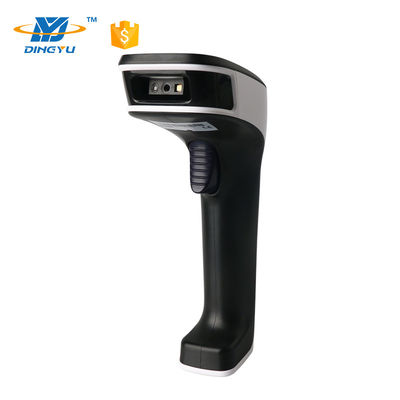 Scanner de codes à barres portatif Bluetooth 2D Vitesse de décodage 25CM/S Avec câble USB 2.4G