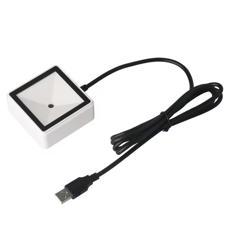 Scanner de codes à barres pour ordinateur de bureau 2D QR Code Reader pour les applications de kiosques intégrés