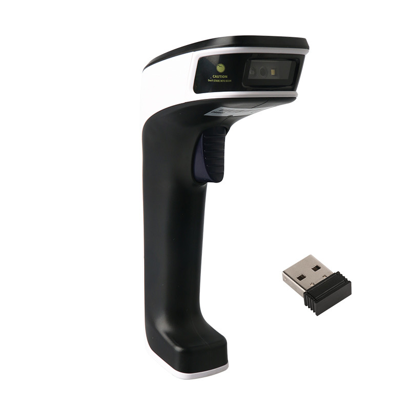 Scanner de code à barres sans fil 1D 2D pour la gestion des stocks Mode de numérisation Sens automatique