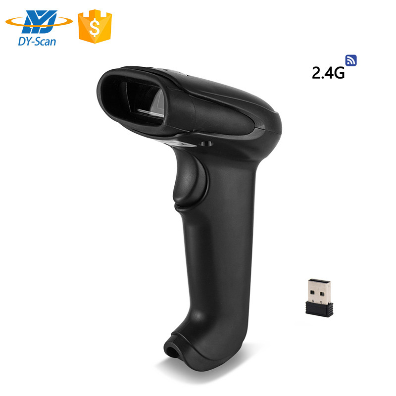 Scanner de codes à barres sans fil 1D DS5100G 2.4G pour les systèmes POS des supermarchés et des entrepôts